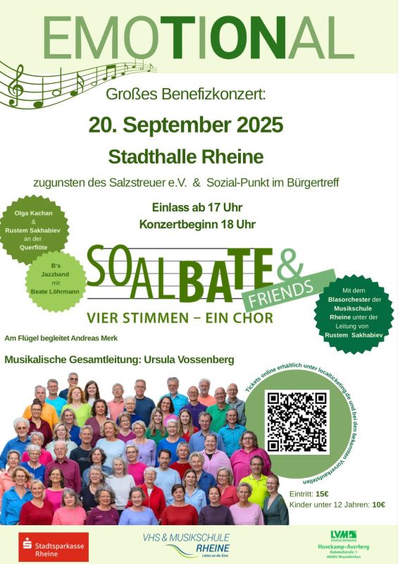 Benefizkonzert Soalbate ganz
