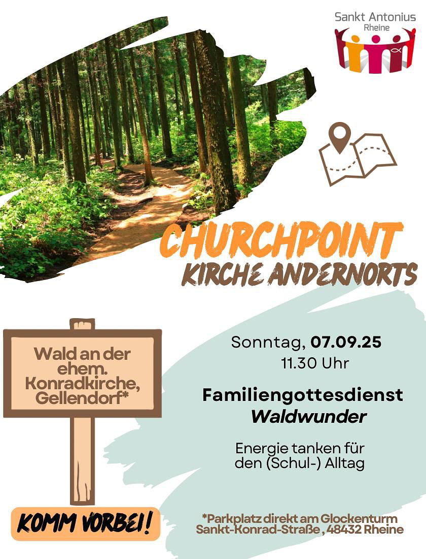 🌲 Einladung zum „Churchpoint – Kirche andernorts“